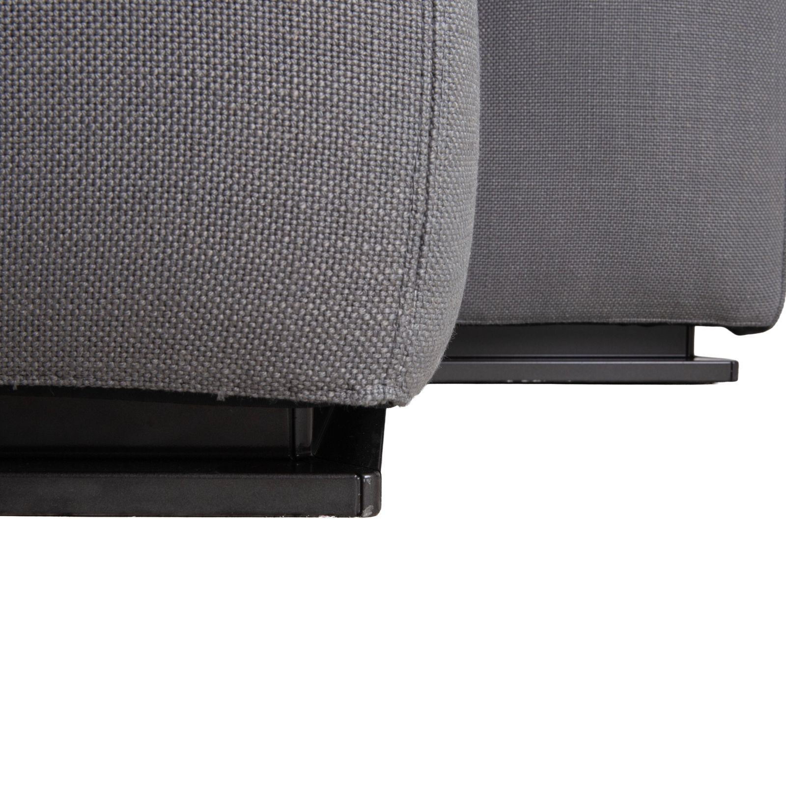 Canapé d'angle Minotti en tissu gris photo 4806.0