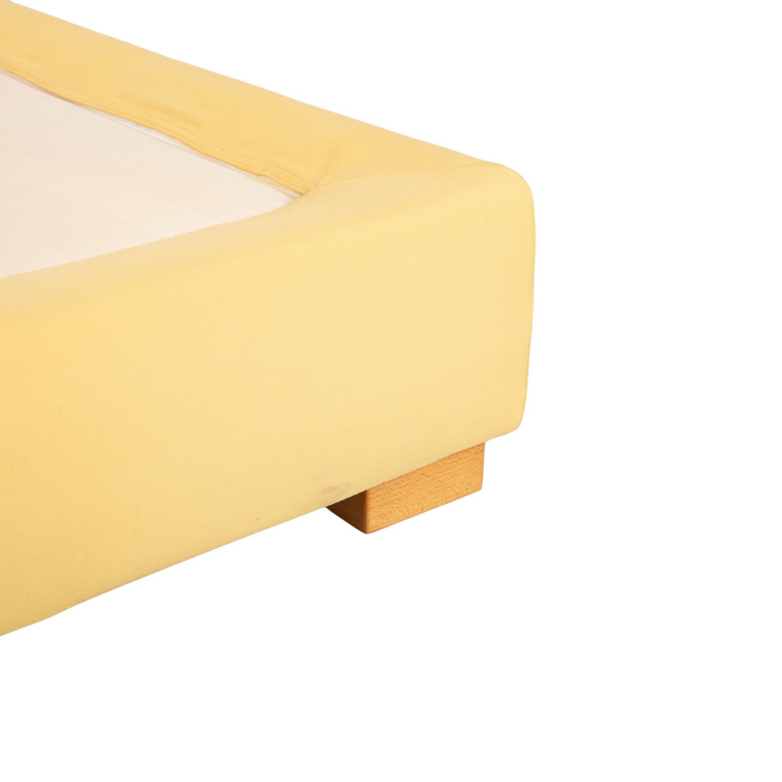 Lit Ligne Roset Anna en tissu, crème et jaune photo 1262.0