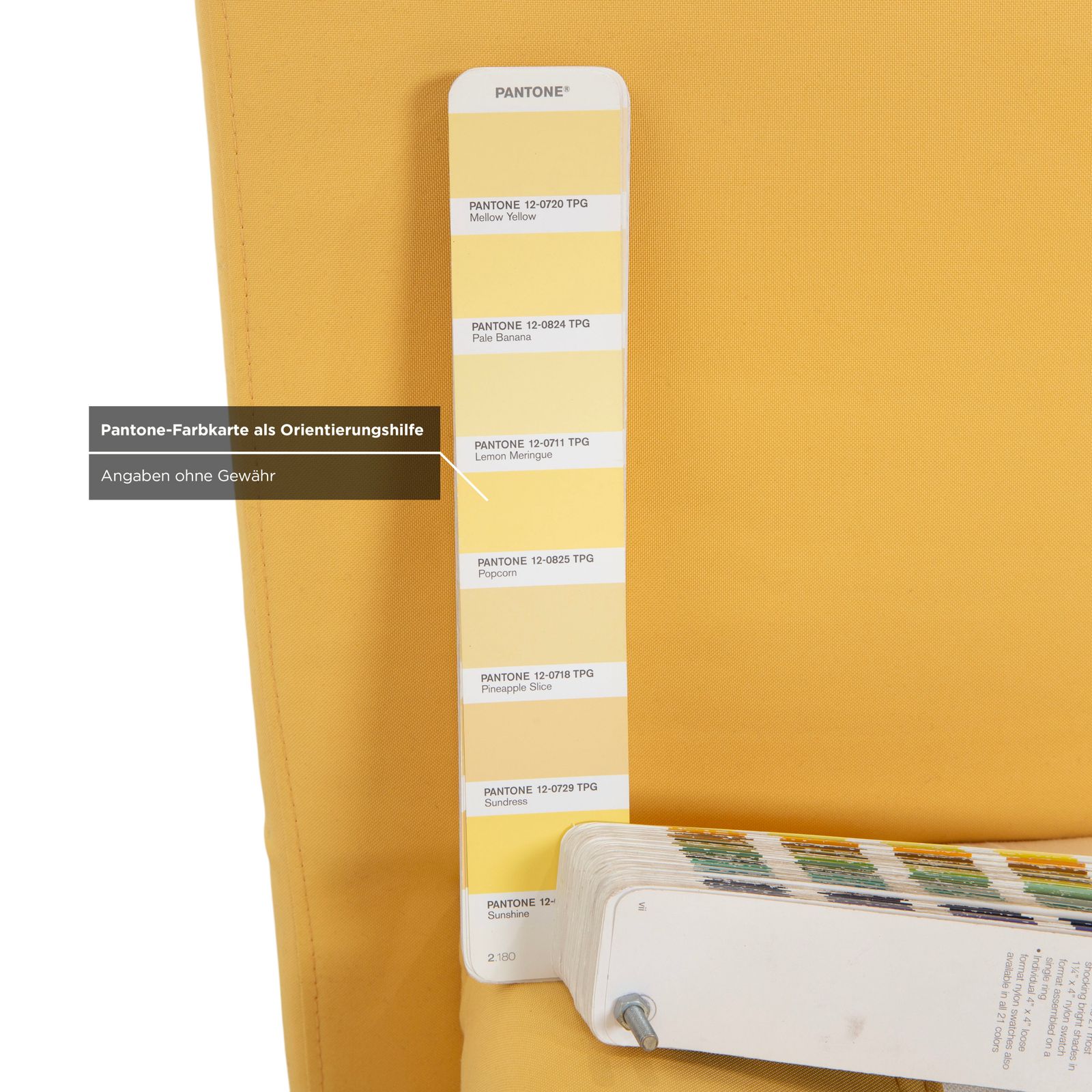 photo for sale Lit Ligne Roset Anna en tissu, crème et jaune