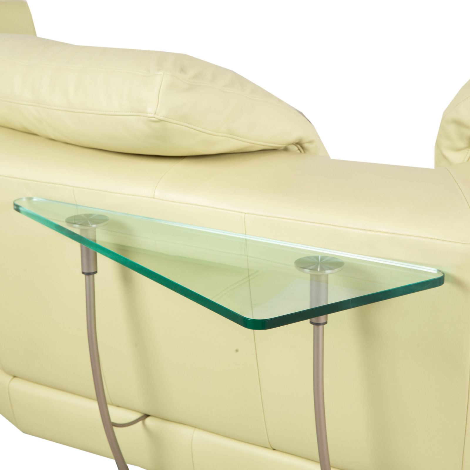 photo furniture Canapé 4 places Rolf Benz 3000 en cuir vert pistache