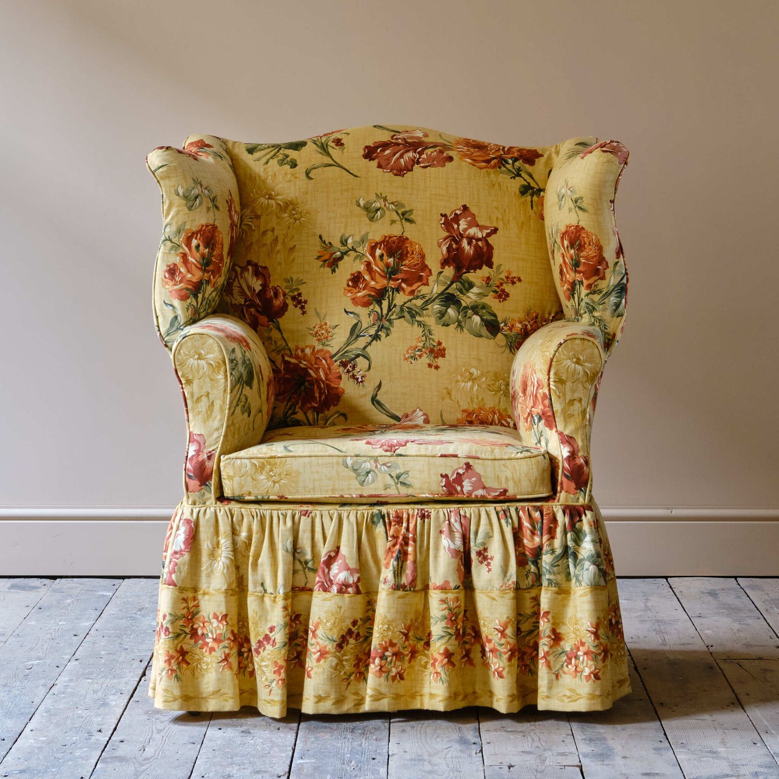 Huge George III Wingback Armchair photo furniture