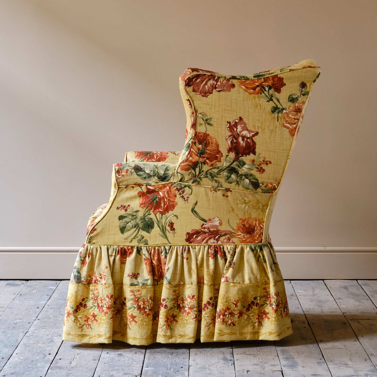 Huge George III Wingback Armchair photo buy