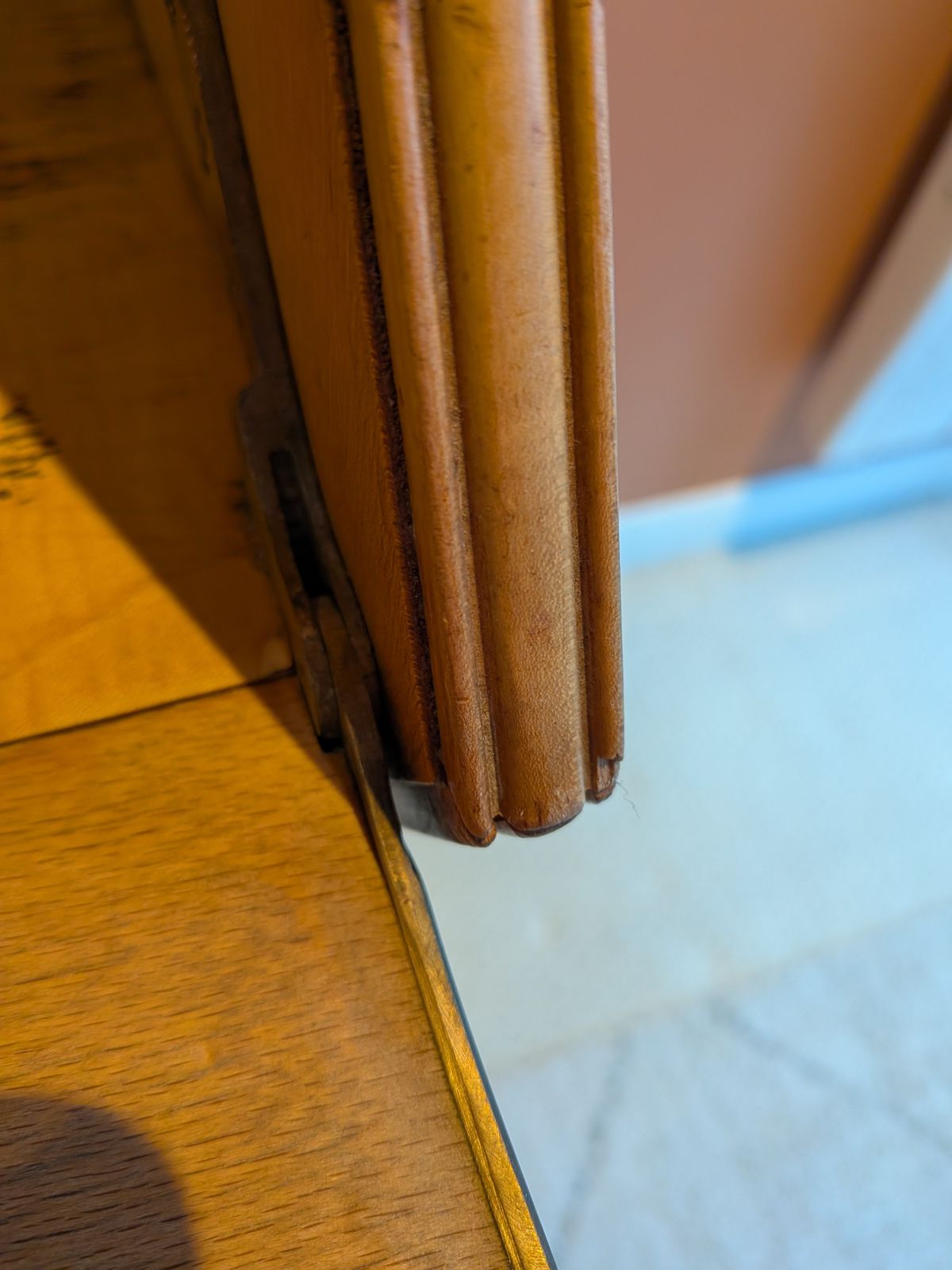Morris Of Glasgow Mid Century Cumbrae Secretaire Bureau Desk photo for sale