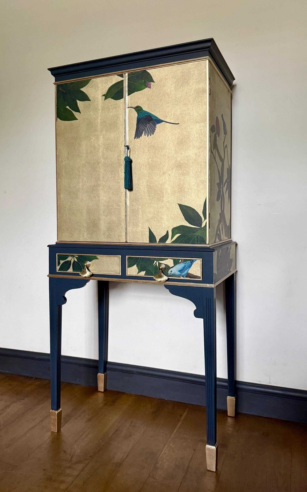 Timeless Luxury Regency Style Chinoiserie Drinks / Cocktail Cabinet   Made To Order / Bespoke Commissions Available