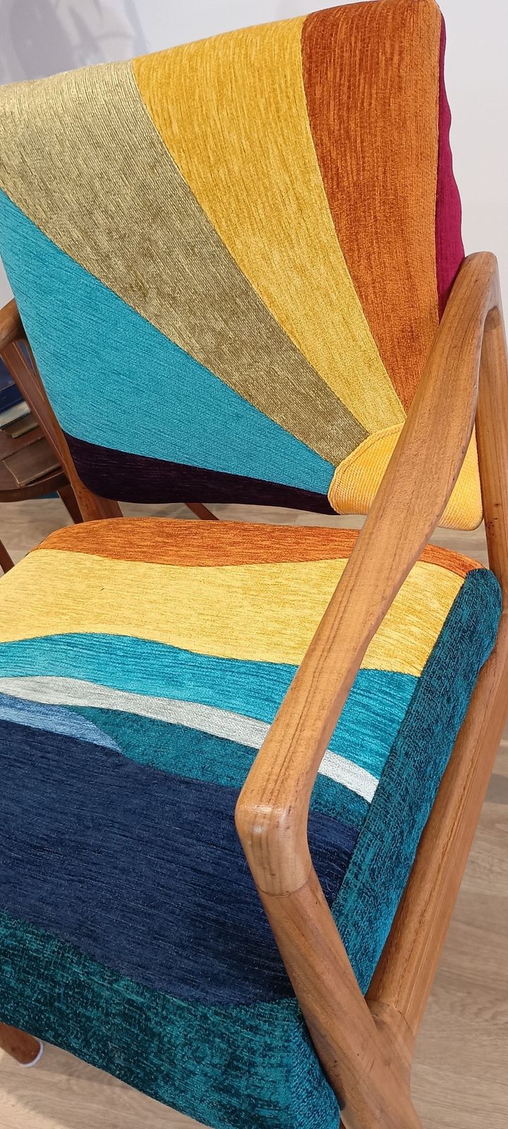 Bespoke Scandinavian Mid 50's Dinning/Office/ Bedroom Chairs  ( Pair) photo 900.0