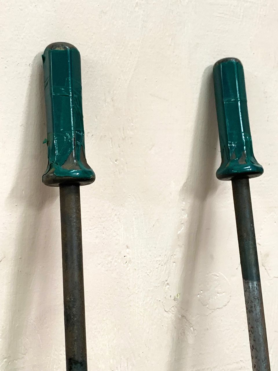 Reclaimed Set Of 4 X 1930's Table Football Rods photo for sale
