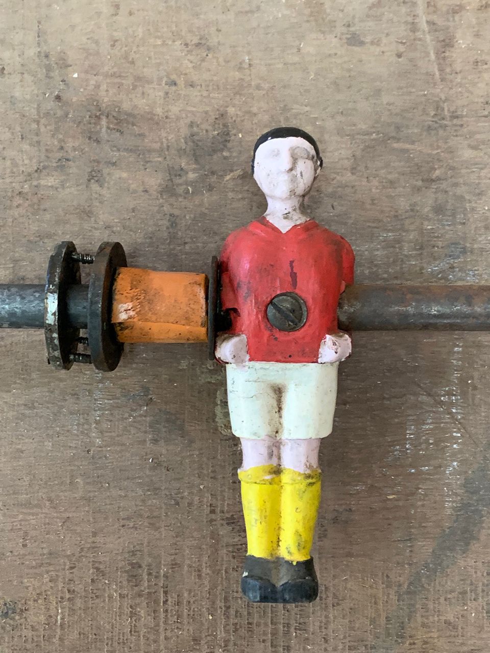 Reclaimed Set Of 4 X 1930's Table Football Rods photo 660.0