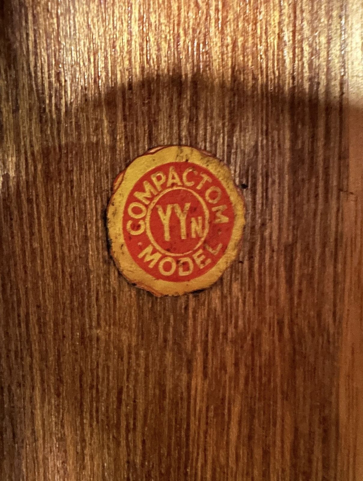 Mahogany Compactum Wardrobe, 1920s photo vintage