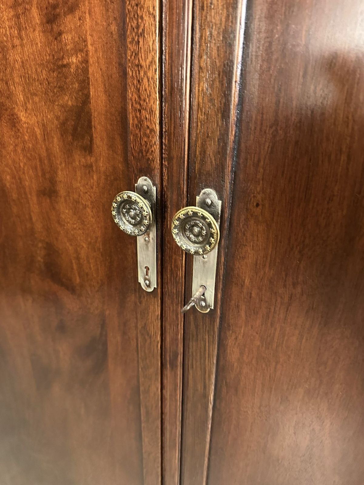 photo buy Mahogany Compactum Wardrobe, 1920s
