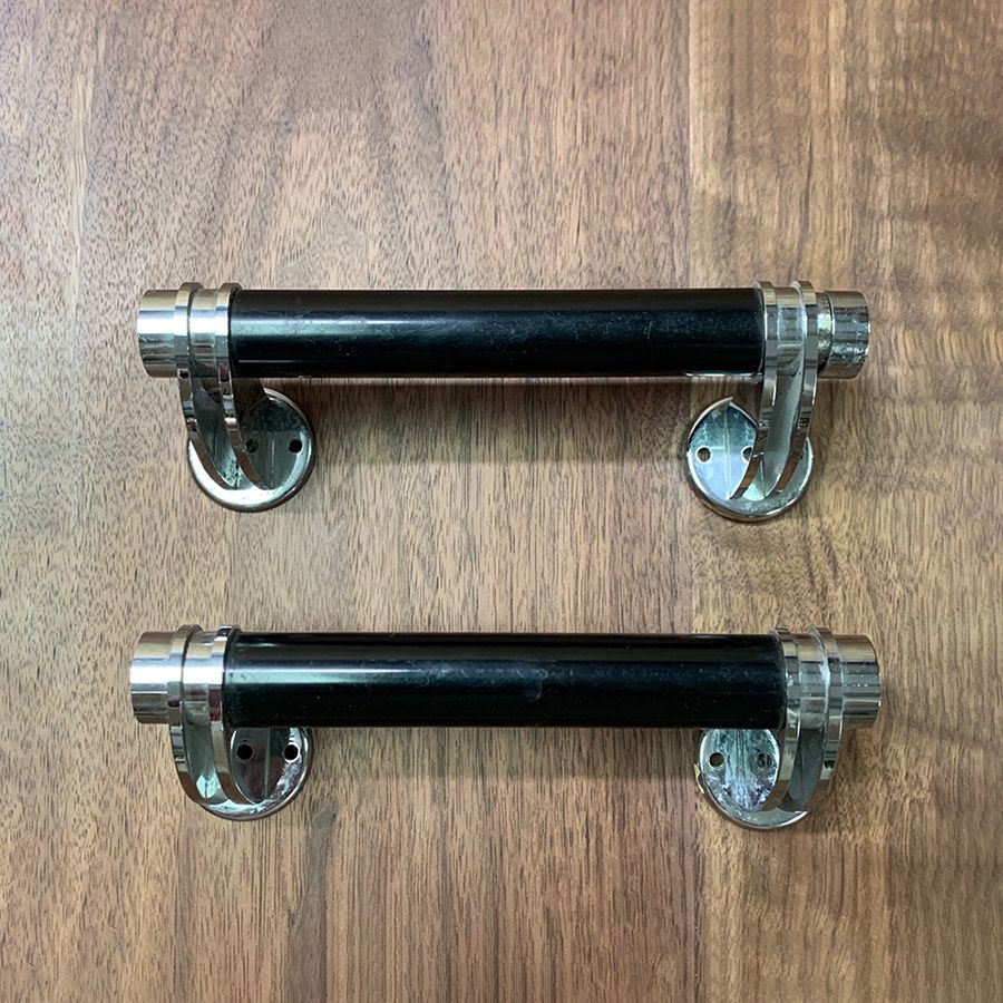 2 X Reclaimed Art Deco Handles
