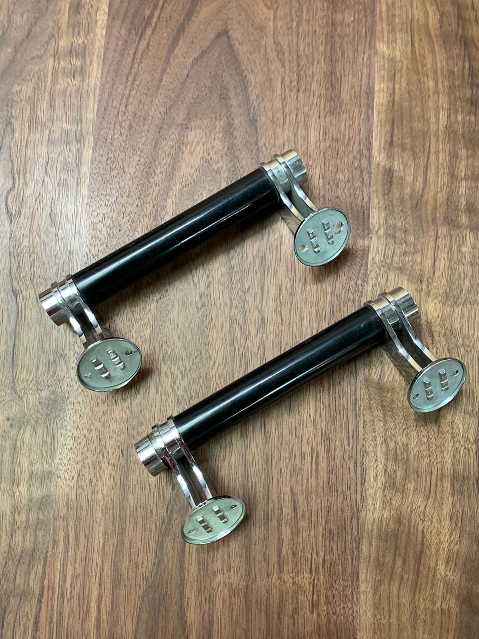 2 X Reclaimed Art Deco Handles photo for sale
