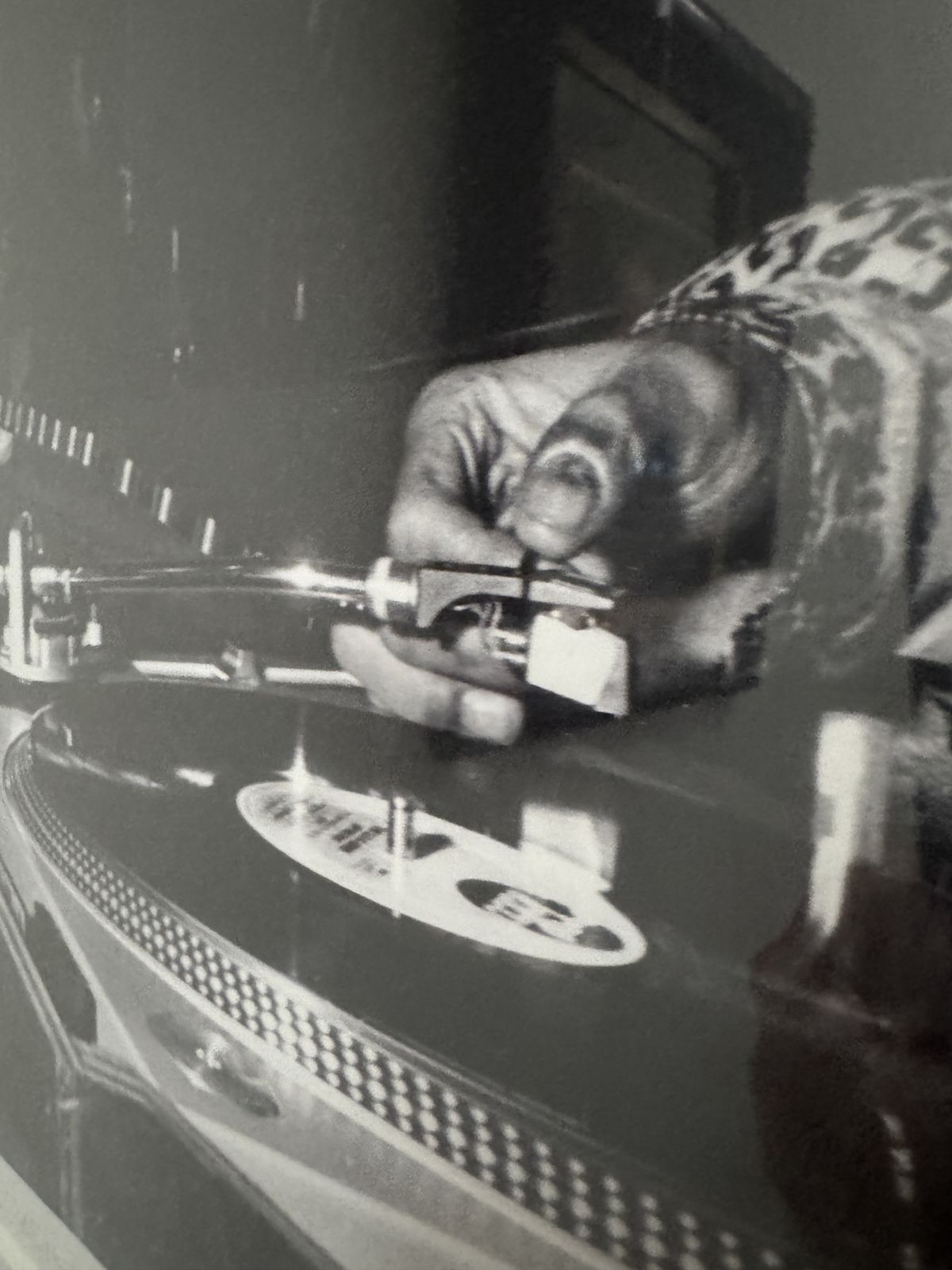 Jean Michel Basquiat   Needle On The Record At Area Nyc, 1985    Ben Buchanan photo Art