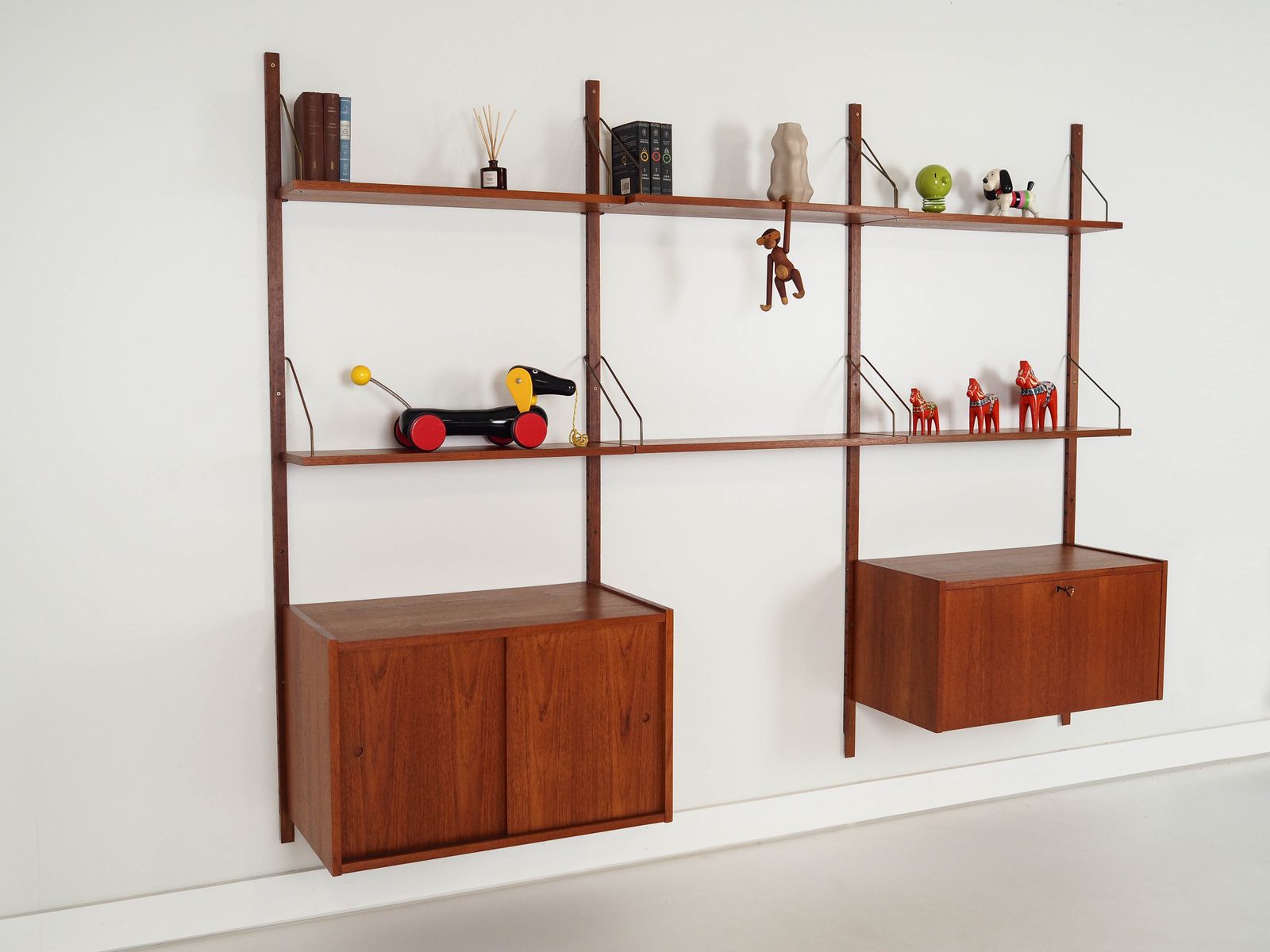 Teak Shelving Unit, Danish Design, 1960s, Production: Denmark photo 2629.0