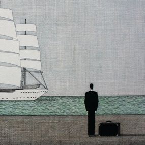 Dream Of A White Sailing Boat, 2013 Joanna Wiszniewska Domanska photo vintage