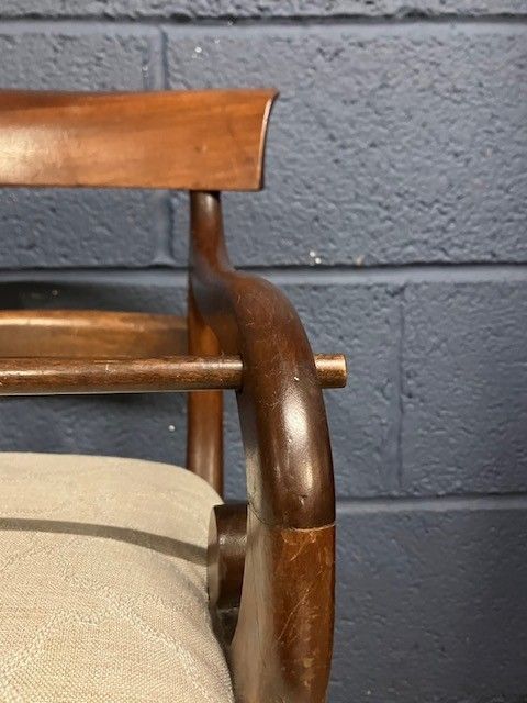 Antique Child's Feeding Chair High Chair Without Stand Poss. Mahogany photo 375.0