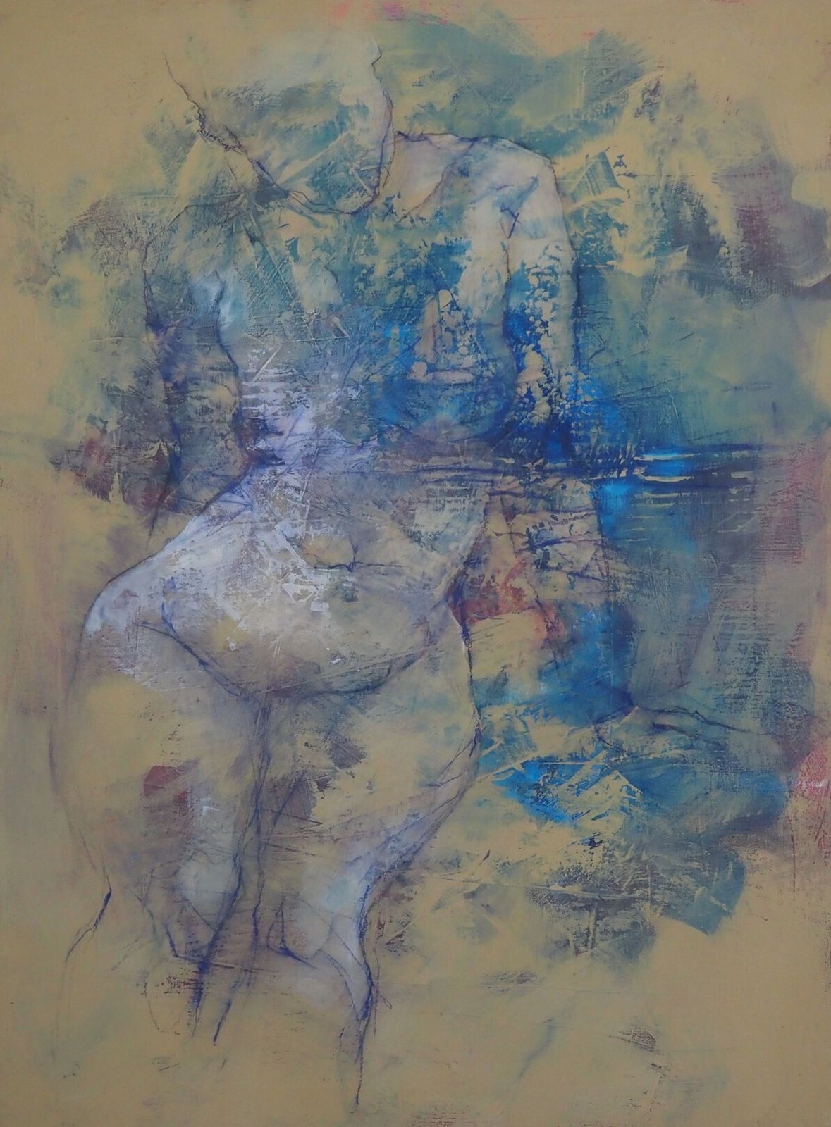 A Nude (Sitting Woman), 2025 Michal Bajsarowicz