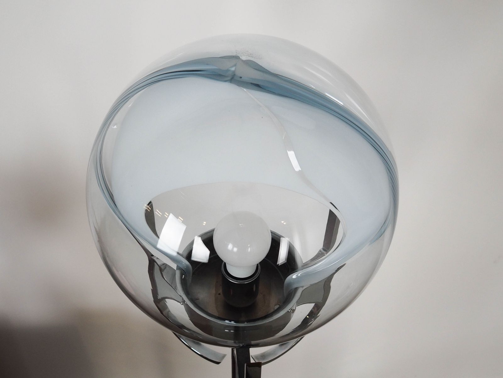 photo for sale Floor Lamp Murano Glass Italian Design 1970s Production Italy