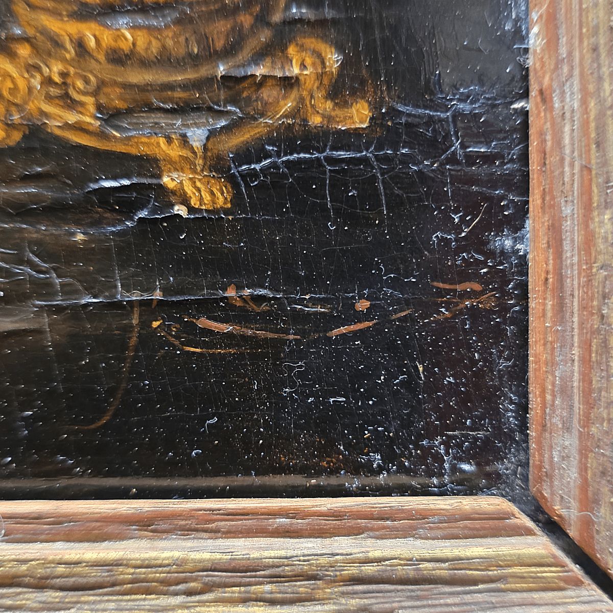 Antique Painting After A Work By Gerrit Dou, 19th Century photo for sale