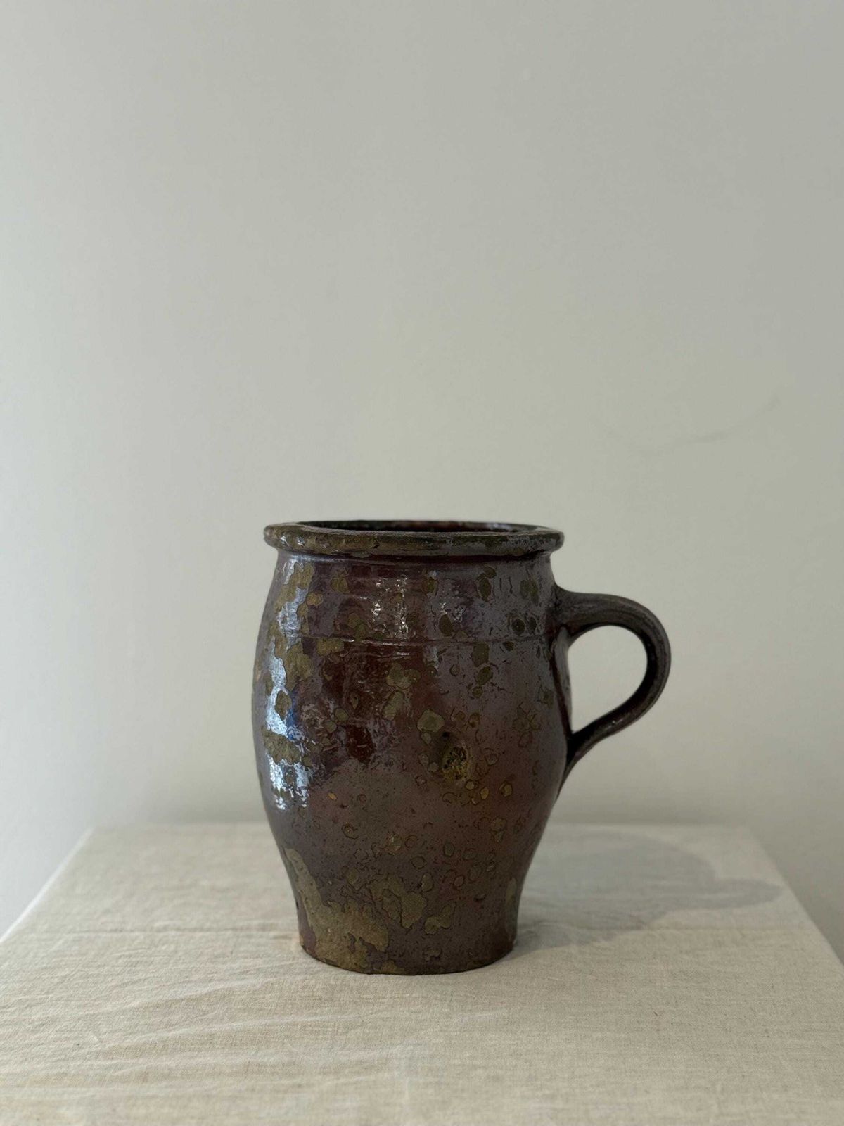 Antique 19th Century Farmhouse Storage Pot photo for sale