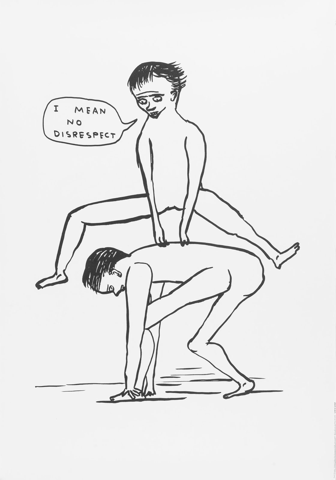 David Shrigley Full Set Of Human Behaviour photo furniture