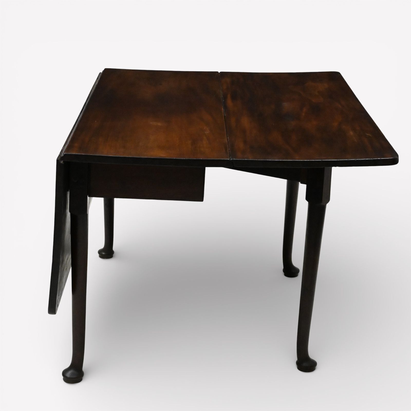 247.0 Early Victorian Mahogany Drop Leaf Dining Table Free Nationwide Delivery photo