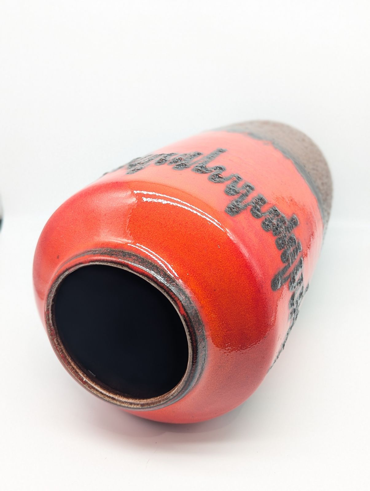 photo for sale Large West German Lava Floor Vase By Scheurich Model 517–45, C.1970