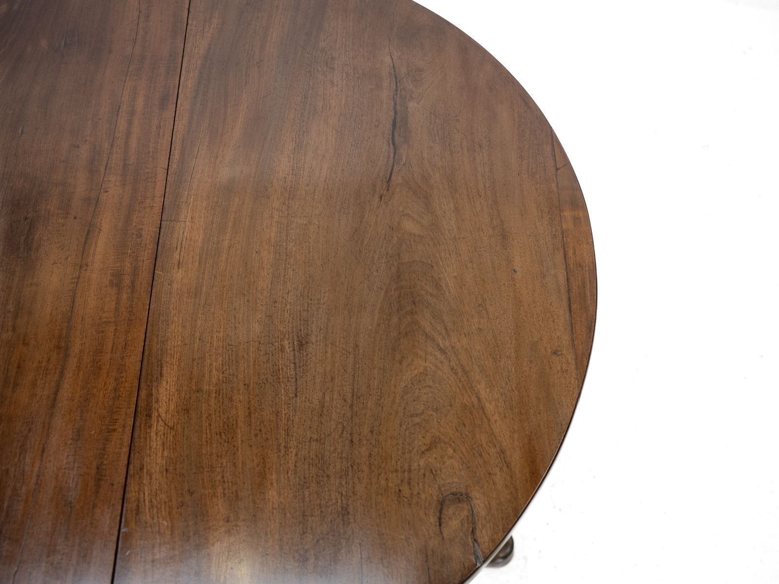 Mid 18th Century George II Mahogany Oval Drop Leaf Gateleg Dining Table – (Georgian, Pad Foot, Occasional, Circa 1750) photo 575.0