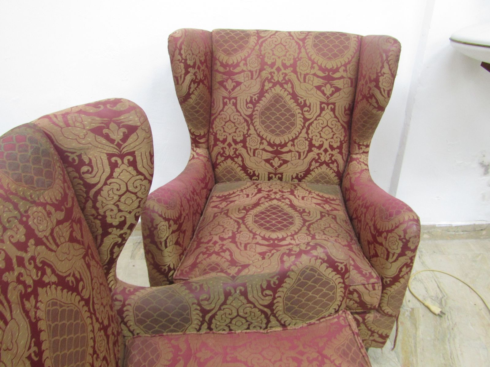 Pair Of Armchairs In The Style Of Gio Ponti photo vintage
