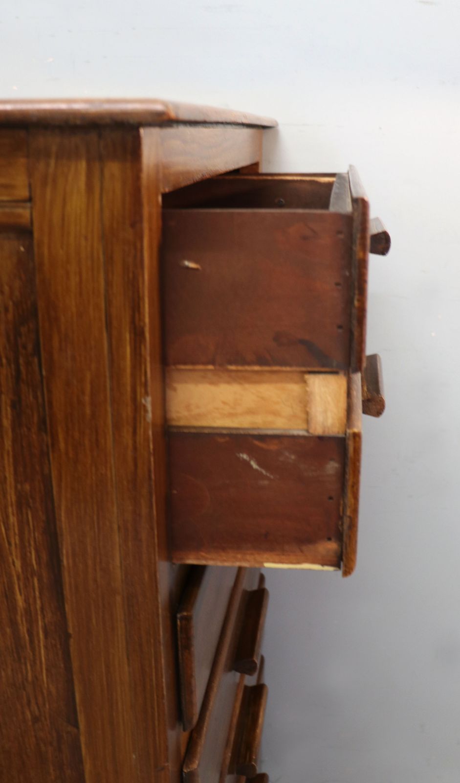 Furniture A Lovely Early 20th Century Narrow Pedestal Chest. photo