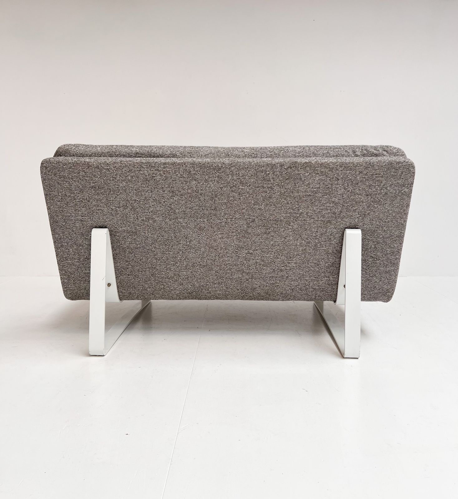 Reupholstered Artifort Kho Liang Ie 2 Seats Sofa, 1960s photo vinterior