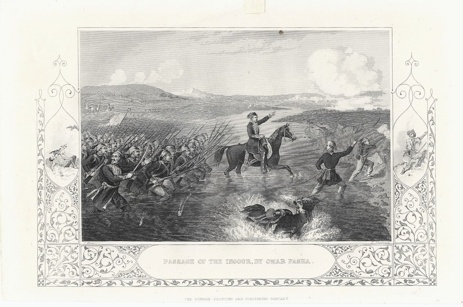 photo for sale (Crimea) A Set Of 10 Engravings Depicting The Crimea War, The Battles With The Russian Empire By John Tallis C1858
