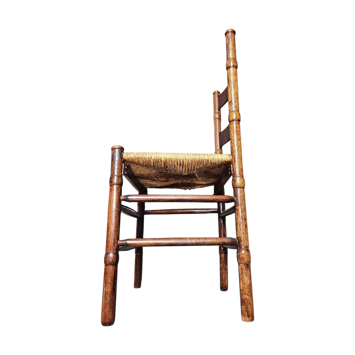 photo buy 2 X Art Deco Rush Chair / Amsterdamse School / Jac Levee / Mid Century