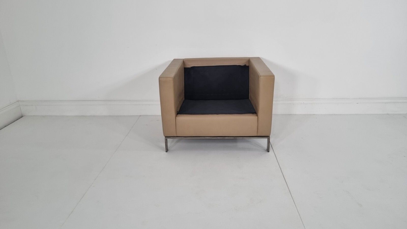 Walter Knoll 502 Foster Chair In Soft Brown Leather Excellent Condition #3 photo buy