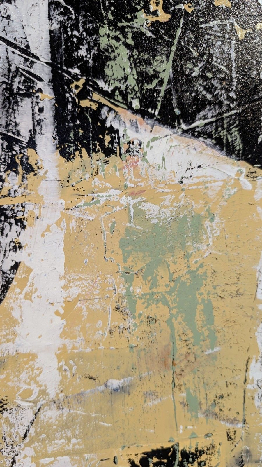 Original Modernist Abstract Signed Painting By Benjamin Frais Large Wall Art 32 photo vinterior
