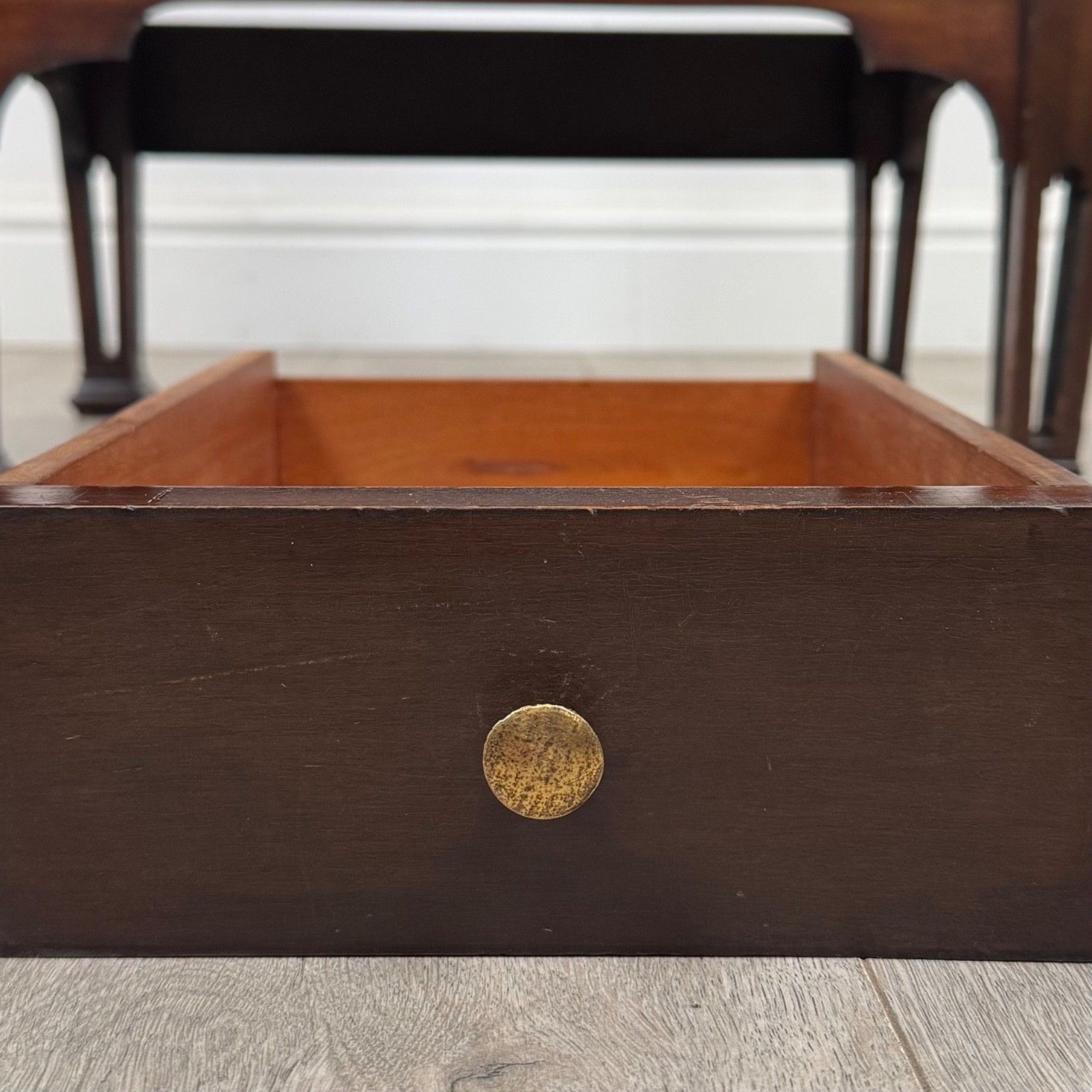 425.0 Antique 20th Century Good Quality Cabinet In Mahogany photo