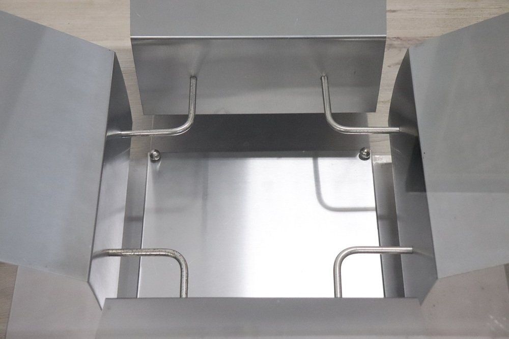 Coffee Table In Steel And Glass, 1970s photo 2232.0
