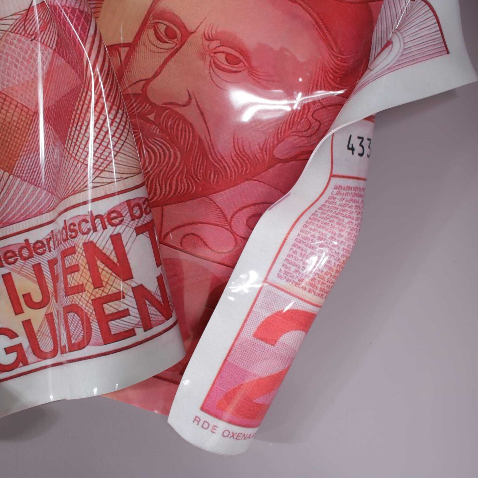 “25 Gulden” Art Piece In Paul Ruosso Style From The Netherlands 2010 photo 3781.0