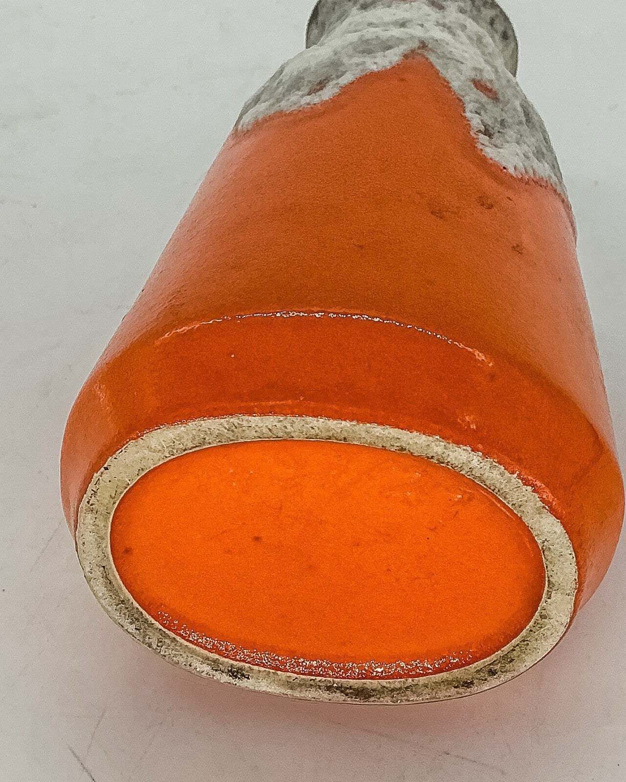 Ubelacker Keramik 70s Fat Lava German Pottery Vase 1437/27. 22cm Mcm photo furniture