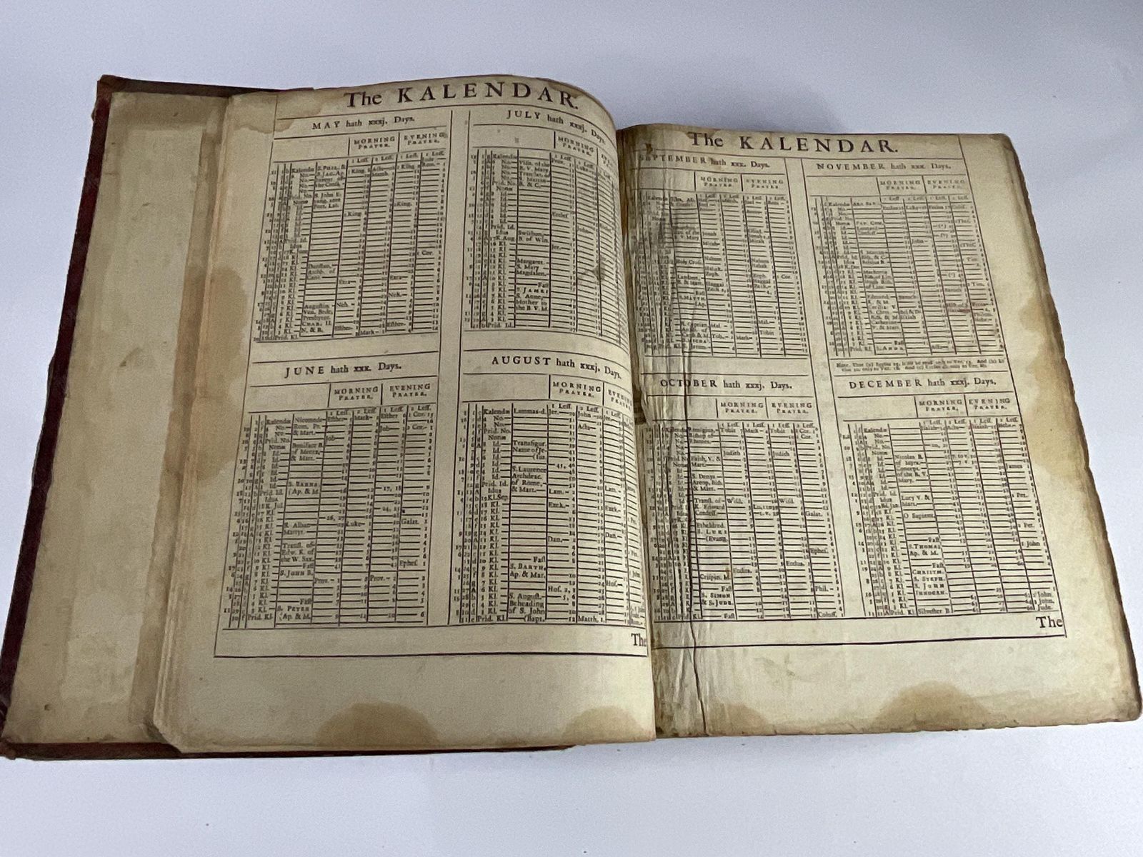 Antique Bible, John Baskett 1726. Very Rare photo vintage