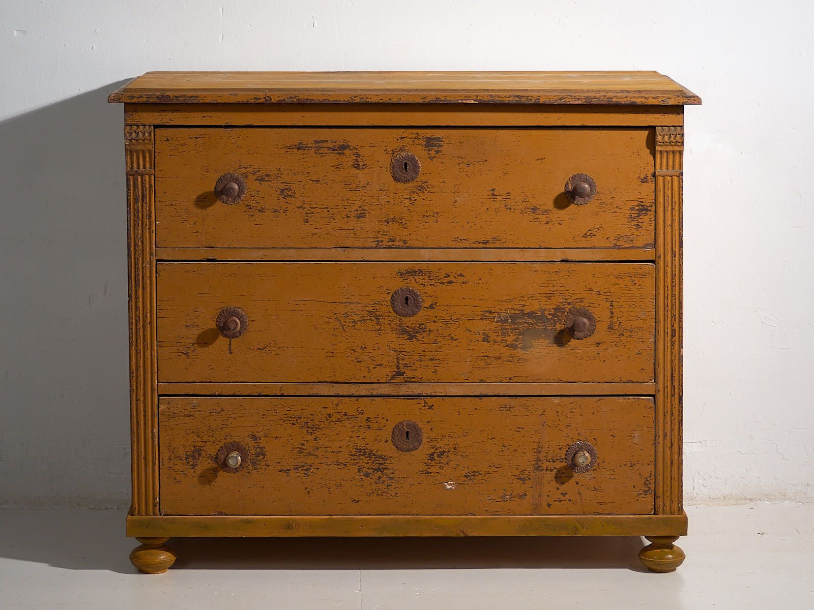 Antique Three Drawer Dresser, 1920s photo for sale