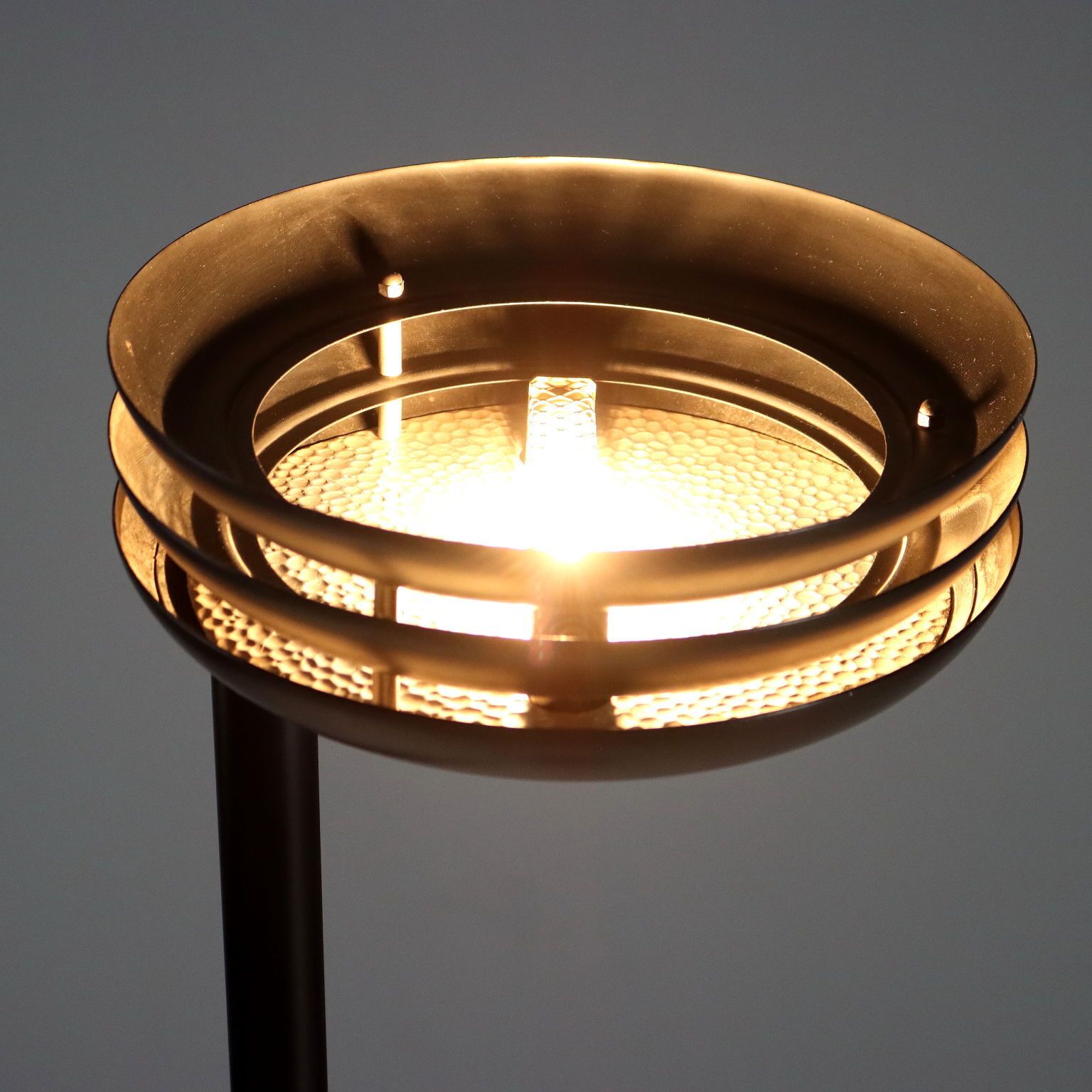 Vintage Floor Lamp Enamelled Aluminium Design Italy 1980s photo Lighting
