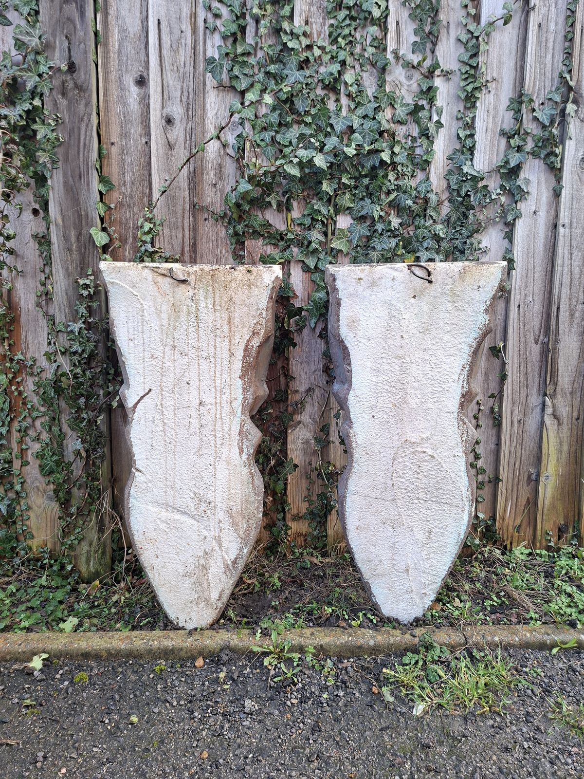Large Pair Of Antique French Stone Corbels photo buy