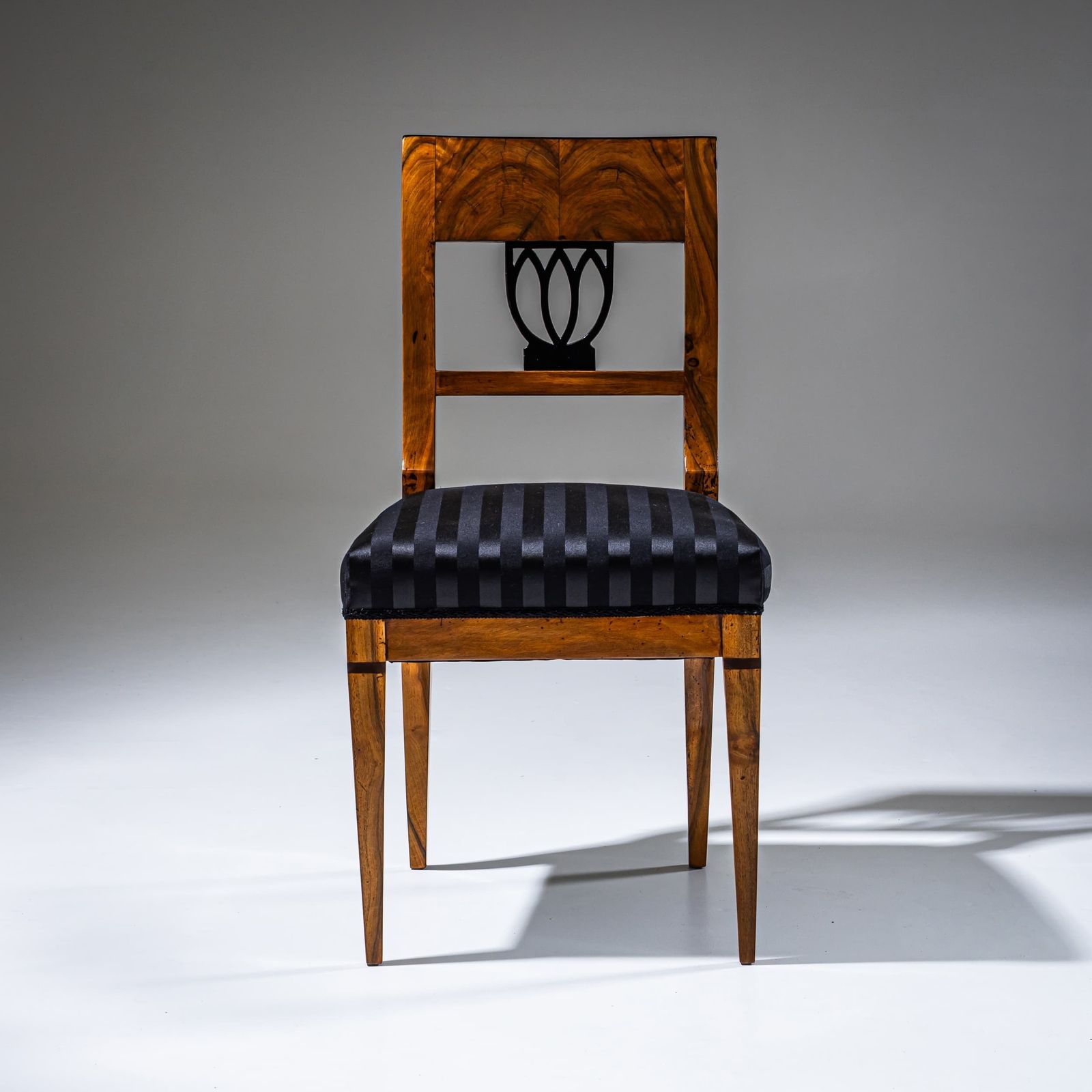 Set Of Three Biedermeier Chairs, Southern Germany, Circa 1820 photo for sale