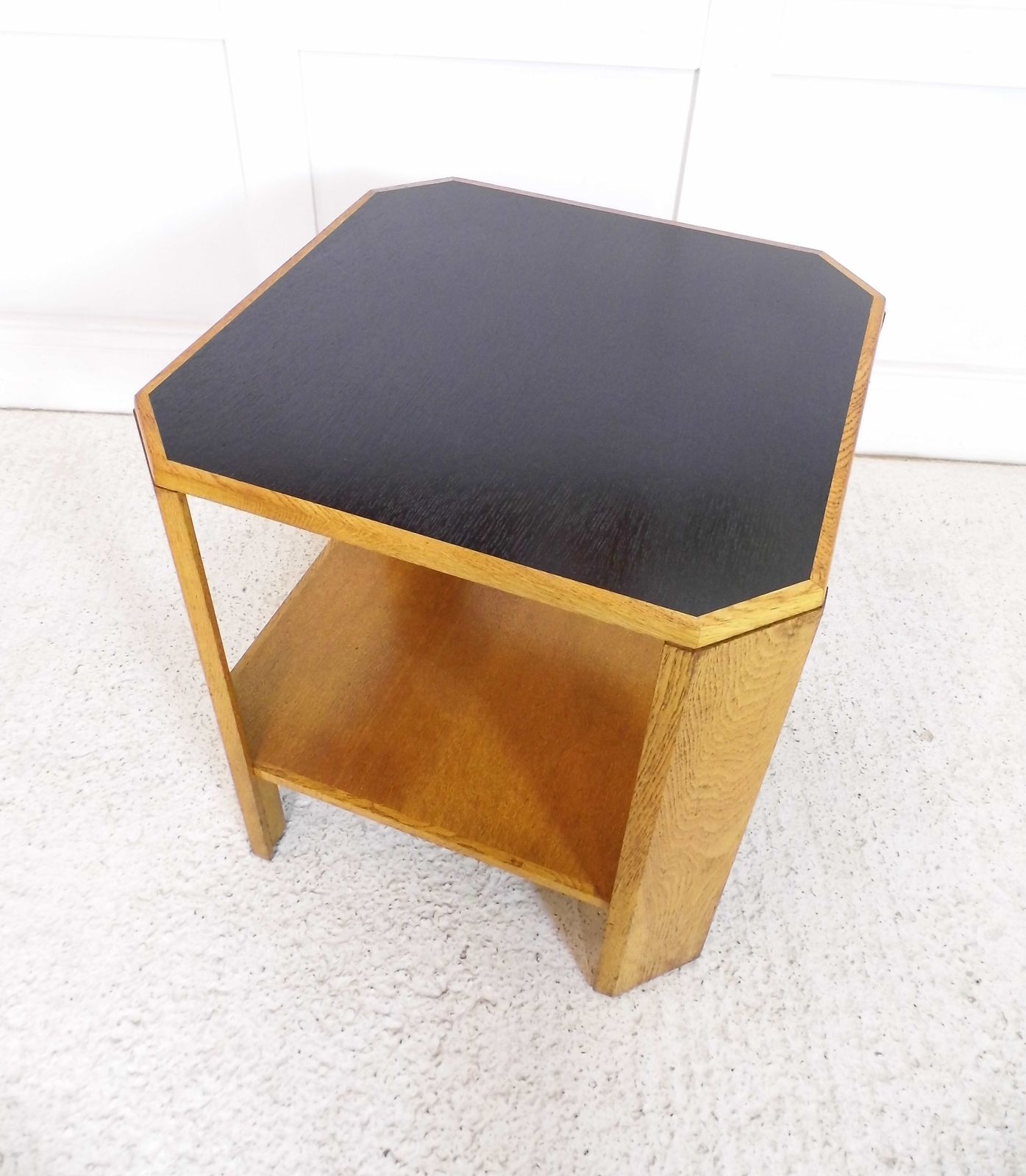 Vintage Ex Military Air Council Raf Oak Side Table By Wake And Dean 1950s