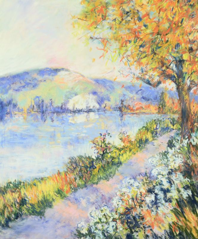 Bord De La Seine En Automne, Années 1900