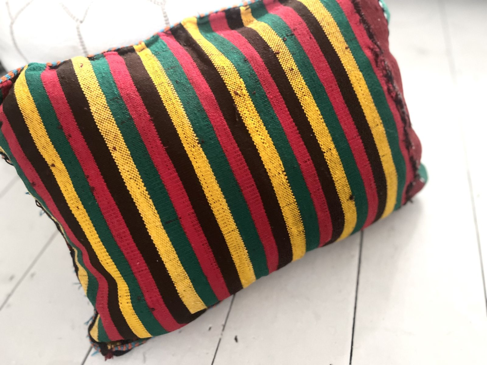 Vintage Moroccan Berber Pillow 39 Cm X 54 Cm Kilim Cushion Cover photo 125.0