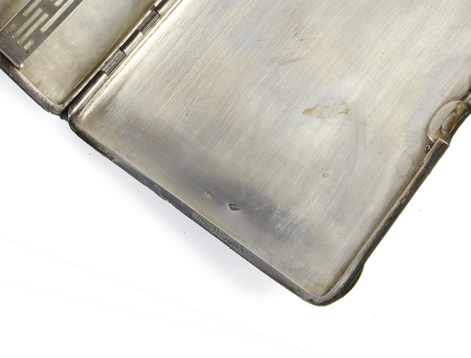 1930s Art Déco Black Lacquer And Gilded Bronze Cigarette Case By Jean Dunand, France photo vinterior