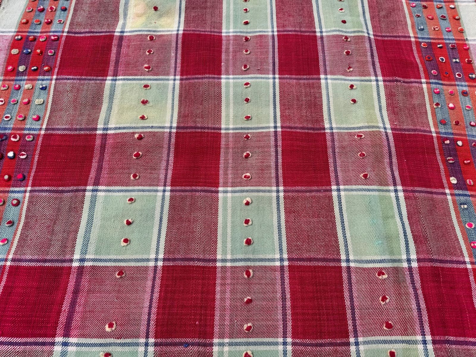 Vintage Jajim Kilim 2.18m X 1.58m photo vintage