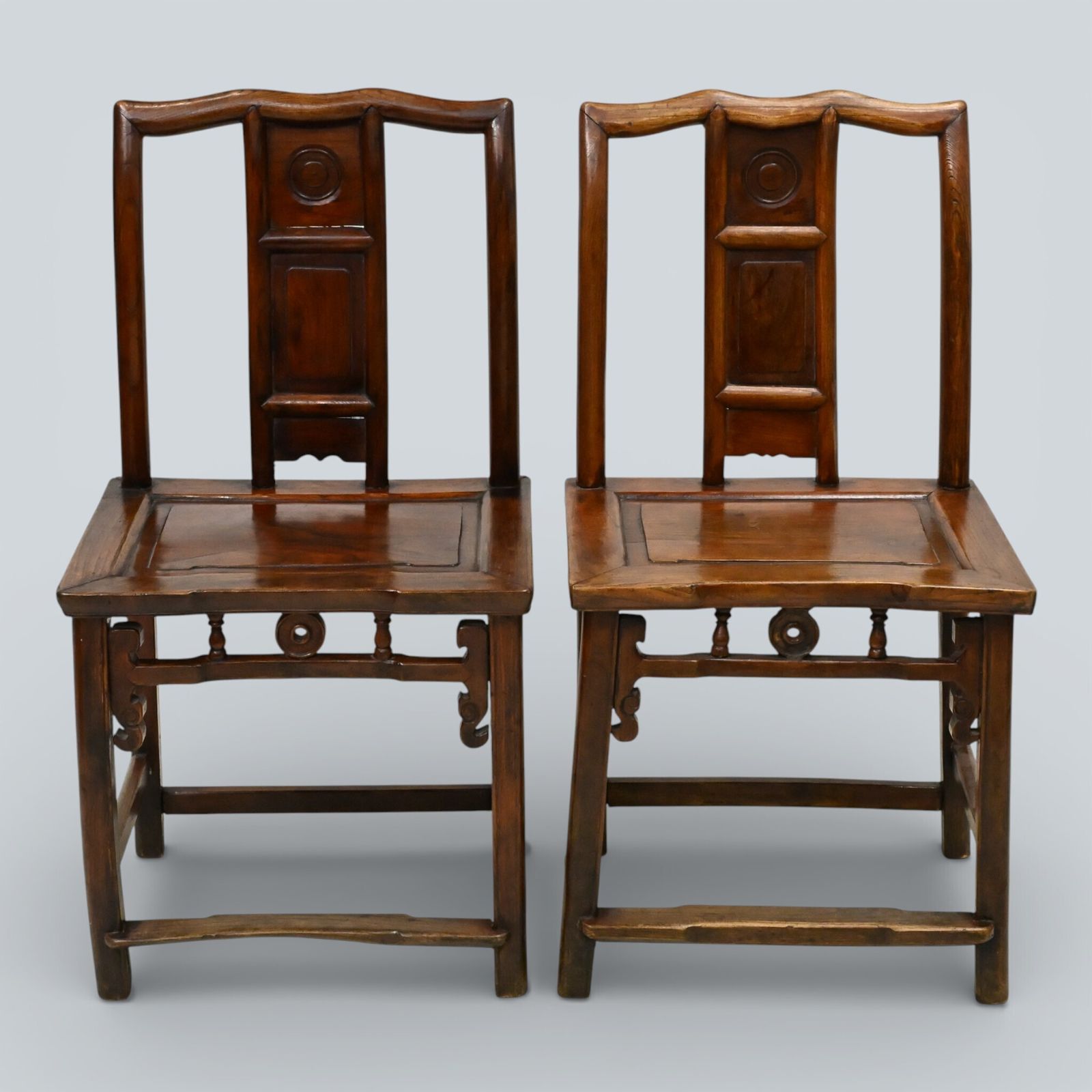 Pair Of Chinese Orientle Dining Chairs With Free Nationwide Delivery photo furniture