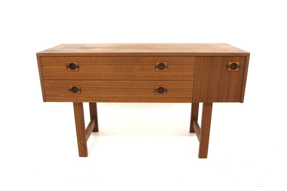 Scandinavian Teak Chest Of Drawers, Sweden, 1960s photo for sale